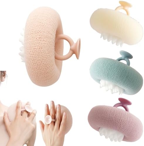 Shower Sponge for Body, Bath Courtesy Sponge soap balls for Women，scrub Your Body and Enjoy The Shower (small, 4)