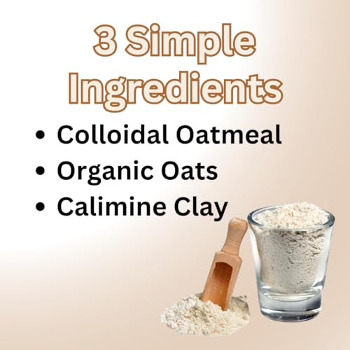 Oats Garden - Baby Oatmeal Bath Soak - Organic Oatmeal, Colloidal Oatmeal & Calamine Clay for Eczema Relief - No Mess Soak Bags, 10 Pack (1 oz each) - Soothes Irritated Skin for Babies & Children