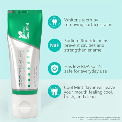 Opalescenc Teeth Whitening Toothpaste Travel Size 1 oz (2 Pack) - Fluoride Teeth Whitening Toothpaste, Cool Mint Flavor, Gluten-Free