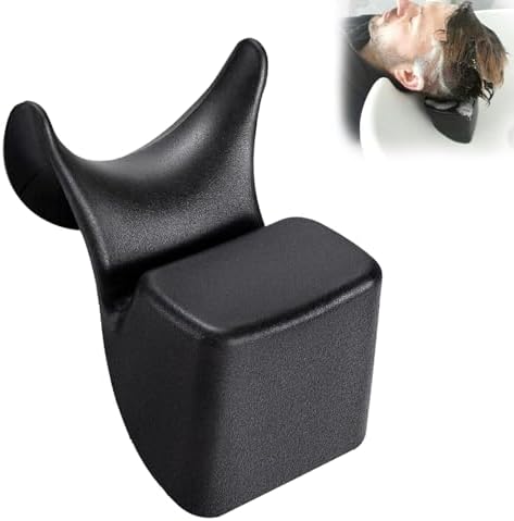 Silicone Shampoo Bowl Neck Cushion - Ergonomic Salon Hair Washing Neck Support Pillow, Non-Slip Shampoo Tray Neck Rest for Spa and Salon Basins, Comfortable Hairdressing Sink Accessory for Hair Care
