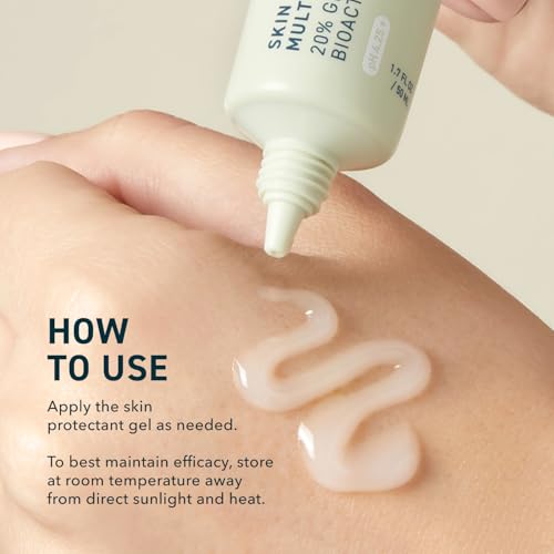 Skin Utility Gel, Lightweight Multi-Purpose Face and Body Cream for Dry Skin, Hand Cream for Cracked Hands, Soothing Barrier Support with 20% Glycerin - 1.7 fluid ounce (Pack of 1)