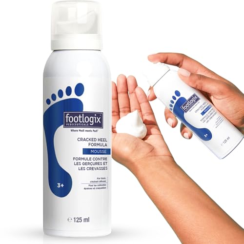 FOOTLOGIX Cracked Heel Formula, White 4.23 Ounce