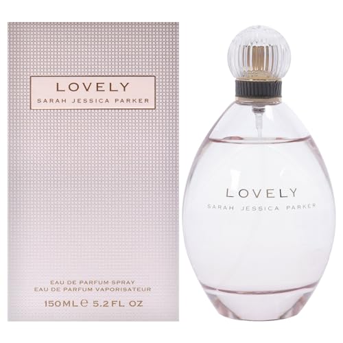 Lovely by SJP - Sweet, Floral, Musky Amber Woody Eau De Parfum Spray Fragrance for Women - With Notes of Mandarin, Bergamot, Apple, and Cedarwood - Intense, Long Lasting Scent - 5.2 oz