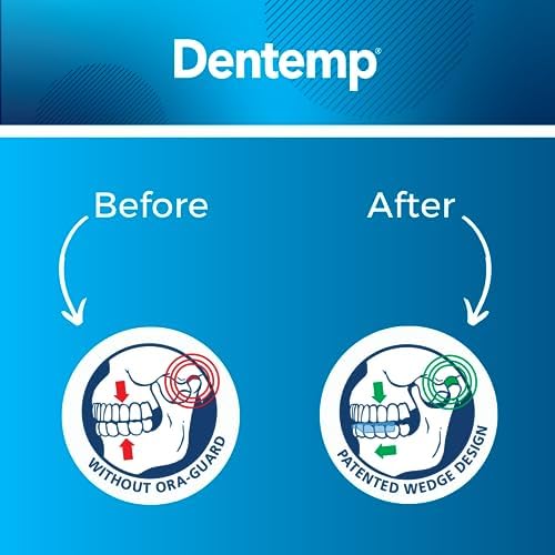 Dentemp Ora-Guard Custom Fit Dental Guard - Bruxism Night Guard for Teeth Grinding - Mouth Guard for Clenching Teeth at Night - Comfortable Mouth Guard for Sleeping - Relieve Soreness in Jaw Muscles…