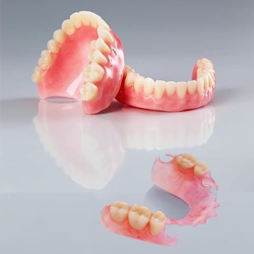 Fake Tooth DIY Kit for Making Temporary Partial or Full Dentures,Tooth Fixing Kit for Improving Condident Smile