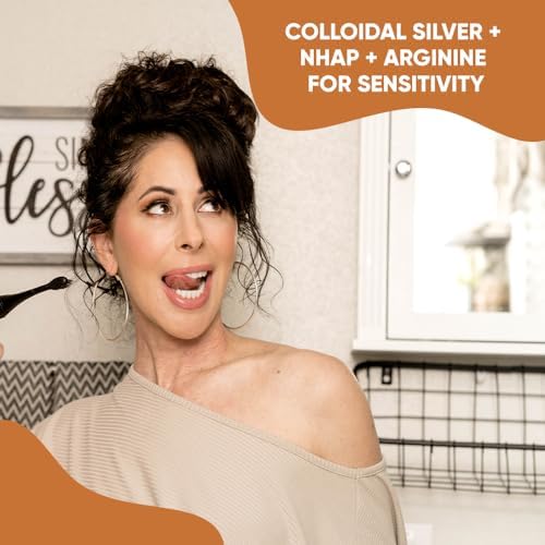 Simply Silver Toothpaste - Nano Hydroxyapatite & Colloidal Silver Natural Toothpaste & Oil Pull, Fluoride Free, Remineralizing & Sensitive Teeth New Formula, 4 oz (Cinnamon)
