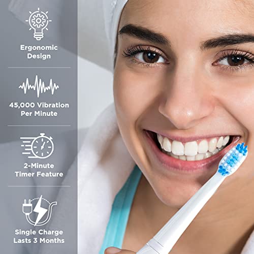 Pop Sonic USB Sonic Toothbrush, Blue