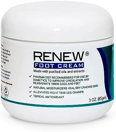 KPW Laboratories for Dry Cracked Heels - All-Natural Foot Care for Women and Men, Hydrating Foot Cream for Dry Feet to Promote Circulation