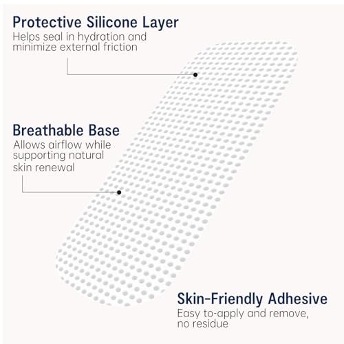 Moisturizing Crack Patches –For Linear, Single Small Crack,For Dry,Cracked Hands,Elbows, Chapped Knees Skin Relief, Hydrating Care – Flexible & Breathable, 10 Patches