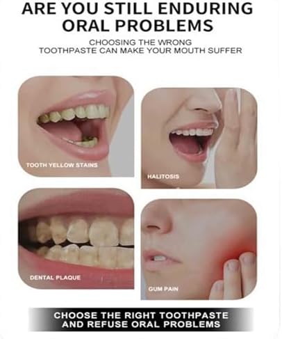 7.5% Hydroxyapatite Toothpaste 2 Packs, Nano Hydroxyapatite Toothpaste for Tooth Strengthening and Enamel Protection, Fresh Mint 120g