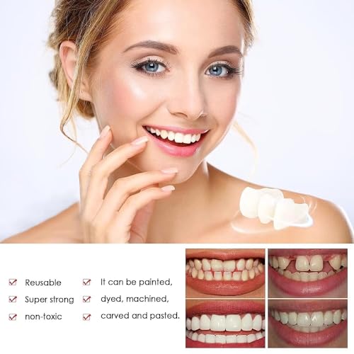 Fake Tooth Repair kits for Filling The Missing Broken Tooth and Gaps-Moldable and False Teeth Thermal Beads Replacement Kits