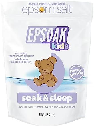 Epsoak Kids 5 lb. Bulk Bag Lavender Soak & Sleep Epsom Salt - San Francisco Salt Company