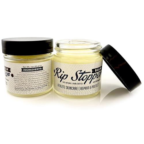 Skin Balm for Athletes 1oz | Repair & Prevent Rips, Tears & Blisters | 100% Natural | Gymnastics, Climbing, Weightlifting, Rowing