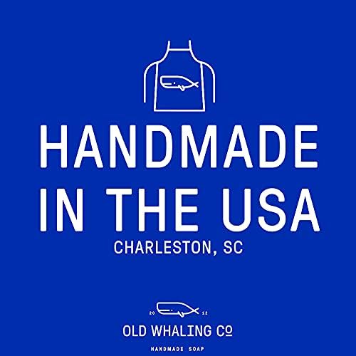 Old Whaling Co Coconut Milk Bath Bomb – Set of 4 – Handmade Bath Soak with Epsom Salts – Cleansing, Soothing and Moisturizing Fizz – Tropical, Floral Scent, 8 oz