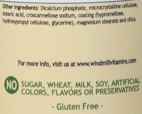 Windmill Milk Thistle 250 mg Tablets 30 Tablets