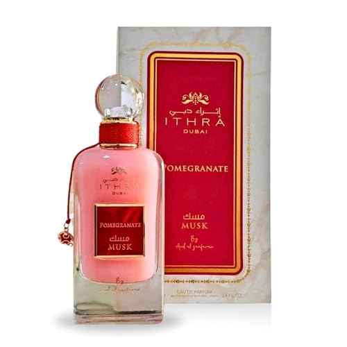Pomegranate Musk Ithra Dubai Collection - Eau De Parfum Spray 100ML (3.4 OZ) By Ard Al Zaafaran