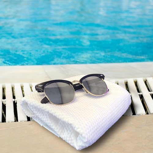 ForPro Professional Collection Premium Disposable Bath Towels, Salon & Spa Towels for Hair, Face, Body, Extra Large (15" x 31.5"), White, 50-Count