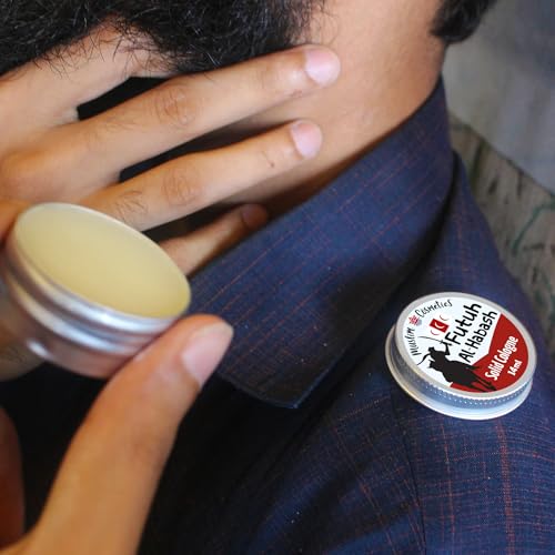 Smokey Vanilla & Frankincense SOLID Cologne | Boswellia Frereana | Rich Tonka Bean | Birch | Halal | Vegan || Made in Canada - Muslim Cosmetics - Futuh Al-Habash 0.5oz / 14ml