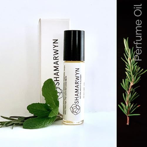 Rosemary Mint Perfume Oil Natural Organic Botanical Fragrance Pure Essential Oils Roll-On 10ml