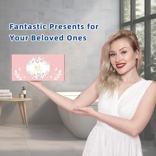 Bath Pillow, Bath Pillows for Tub Neck and Back Support, Bathtub Pillows for Head and Neck with 6 Strong Non-Slip Suction Cups, 4D Air Mesh, Bath Accessories Spa Gifts for Women(Pink)