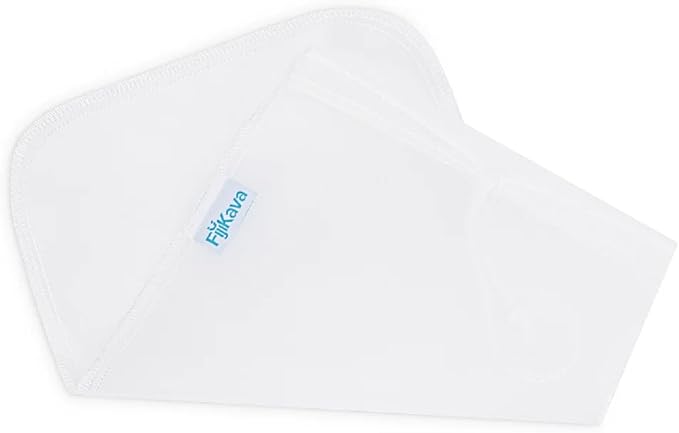 FijiKava Kava Kava Strainer Bag – Premium Mesh for Smooth Kava Preparation, Extracts Rich Kavalactones, Filters Unwanted Fibers, Perfect for Kava Root Powder