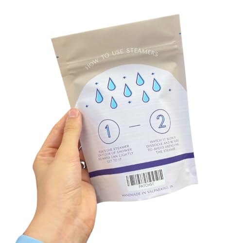 Patchouli Shower Steamers, Aromatherapy Shower Steamers, Shower Tablets Aromatherapy, Shower Steamers with Essential Oils, Shower Bombs Made in the USA, Stress Relief and Self Care, Self Care Gifts