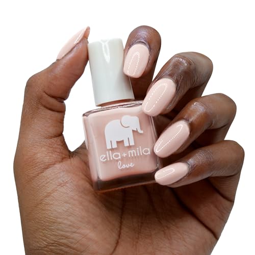 ella+mila Professional Nail Polish - Quick Dry Nail Polish - Long-Lasting & Chip Resistant Formula (Love Collection - Forever Mine - 0.45 fl oz)