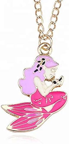 Bath Bombs with Necklace Mermaid Inside - Extra Large Bath Ball (8 oz) in Giftable Box, 100% Natural Ingredients for Sensitive Skin Gift for Girl (Mermaid Night)