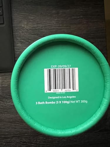 Menthol Fizzing Bath Bomb Eucalyptus Peppermint Epsom Salt Refreshing Bubble Spa with Essential Oil Infused Post Workout Sore Muscles Recovery Gift