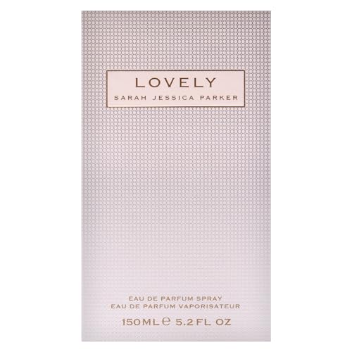 Lovely by SJP - Sweet, Floral, Musky Amber Woody Eau De Parfum Spray Fragrance for Women - With Notes of Mandarin, Bergamot, Apple, and Cedarwood - Intense, Long Lasting Scent - 5.2 oz