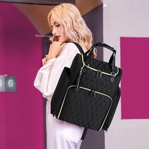 Nail Polish Organizer, Nail Polish Organizer Holds 80 Bottles (15ml-0.5 fl.oz) and Nail Lamp, Nail Polish Case with 2 nail polish Bag, Portable Travel Backpack for Nail Tech Supplies Manicure Tools