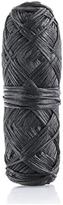 Bamboo Charcoal Dental Floss Refills, Bambo Woven Fibres, 5 x 33 Yards, Organic Refillable Dental Floss, Natural Floss, Eco-Friendly Floss. Plant-Based Candelilla Wax Floss with Natural Mint Flavoring