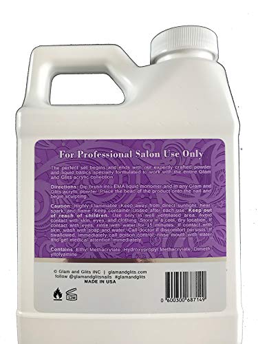 Glam and Glits EMA Liquid Monomer 16 oz