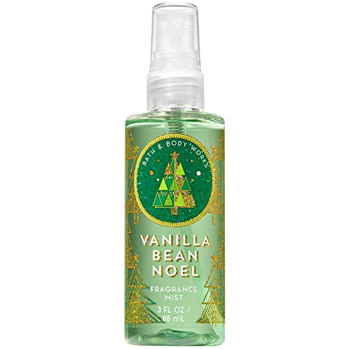 Bath and Body Works VANILLA BEAN NOEL Travel Size Fine Fragrance Mist 2.5 Fluid Ounce
