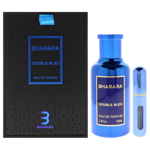 Double Bleu by Bharara for Men - 3.4 oz EDP Spray