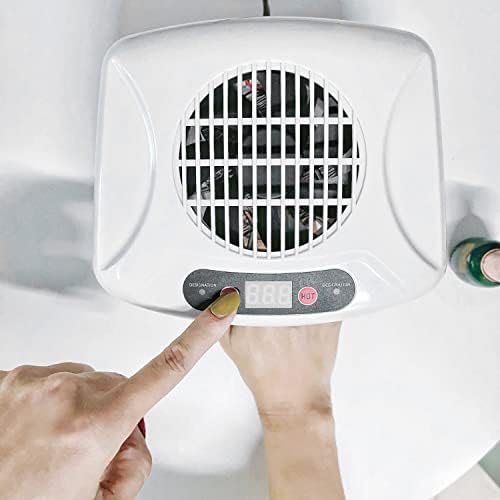 Nail Dryer for Regular Polish, 200W Nail Drying Fan with Sensor and Hot and Cool Air for Home Use