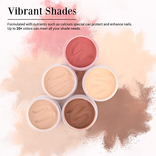 AZUREBEAUTY Dip Powder Bright White Color, Basic Nail Dipping Powder French Nail Art Starter Manicure Salon DIY at Home, Odor-Free and Long-Lasting, No Needed Nail Lamp Curing, 1 Oz