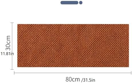 Afro Scrub African Net Sponge, Afroscrub African Exfoliating Net Sponge with Knots, Exfoliating Body Scrubber Body (Coffee)