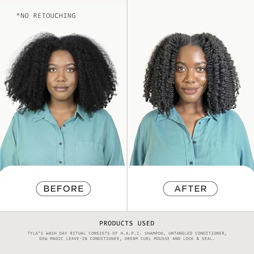 Sienna Naturals - Dew Magic Leave-In Conditioner – Anti Frizz - Lightweight Hydration – Strengthens, Softens & Protects w/Baobab & Coconut Oil – Vegan - Great for Curly Hair - 11oz