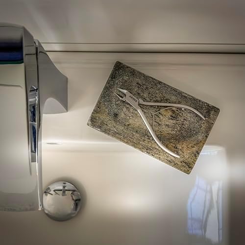 Small Surgical-Grade Toe Nail Clippers - Jaws Podiatry Stainless Steel Double Action Toenail Clippers for Thick Toenails - Ingrown Cuticle Nippers - Manicure Tools - Pedicure Tools