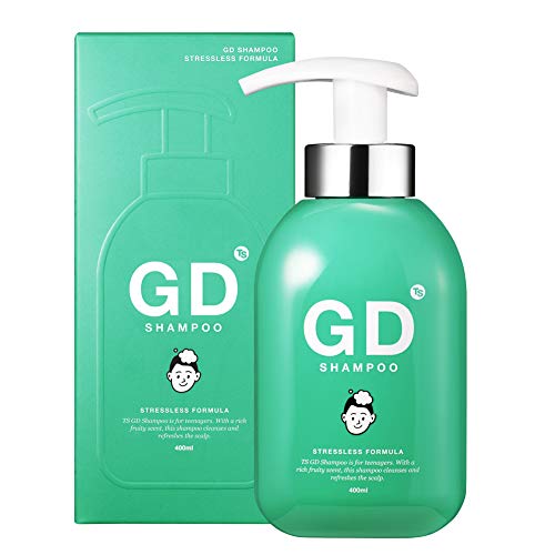 TS GD Shampoo for Teens | Korean Anti-Dandruff Shampoo for Oily & Itchy Scalp | Fruity Allergy-Free Scent | Sulfate-Free Gentle Hair Care (14.1 Oz)