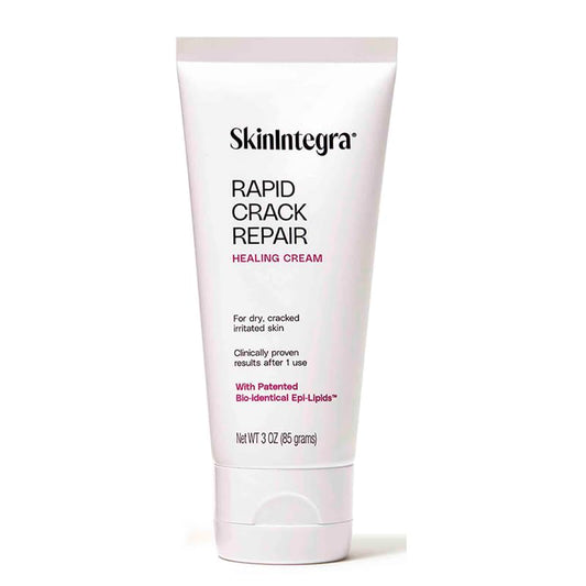 Rapid Crack Repair Cream, 25% Urea with Lactic Acid, Heals Cracked Heels and Diabetic Feet, Post-Surgery Scar Care, Fragrance-Free Barrier Cream, 3 oz