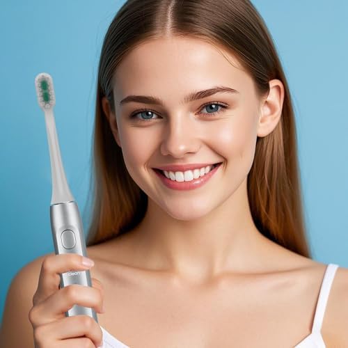 Replacement Brush Heads Compatible with AquaSonic icon Electric Toothbrush, 10 Pack, Stone