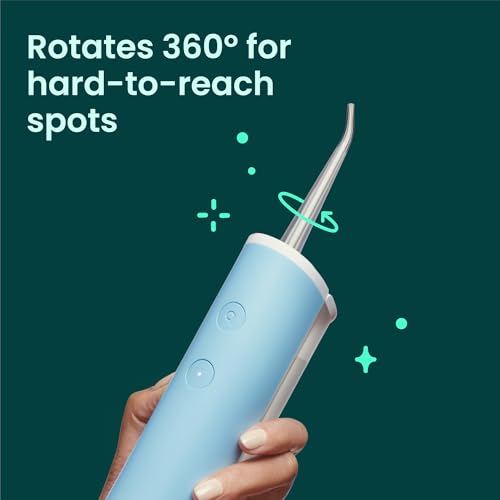 quip Water Flosser Tip Refills - Cordless Water Flosser Refill Tips - Teeth Cleaner Pick with 360 Degree Rotating Replaceable Tip, Rechargeable Water Dental Pick Refills - 3 ct