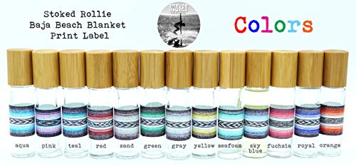Stoked Rollie ~ BOARDWALK roll-on perfume oil, phthalate free, alcohol free, moisturizing, unisex, surfer, surfer girl, boho, body oil, beach, artisan handcrafted