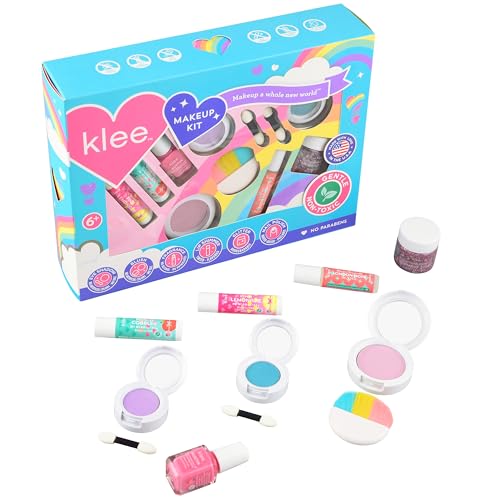 Luna Star Klee Ultimate Makeup Kit. Gentle and Non-Toxic. Kid-Friendly. Made in USA. (Ray of Bliss)