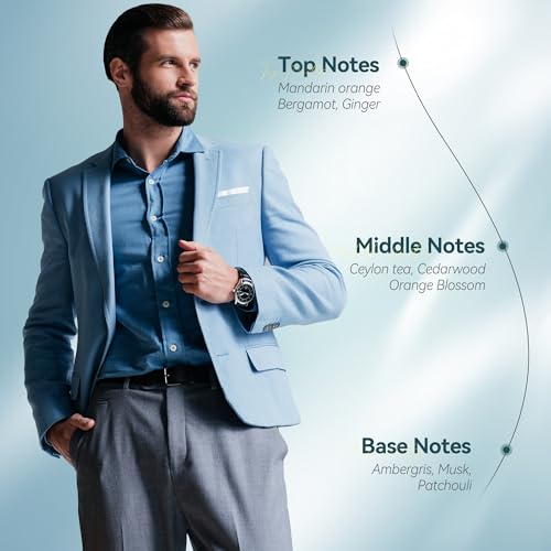 Fantasy EDP Eau de Parfum- Citrus Spicy Unisex Fragrance with Lemon, Bergamot & Ginger | 3.4oz Long-Lasting Spray