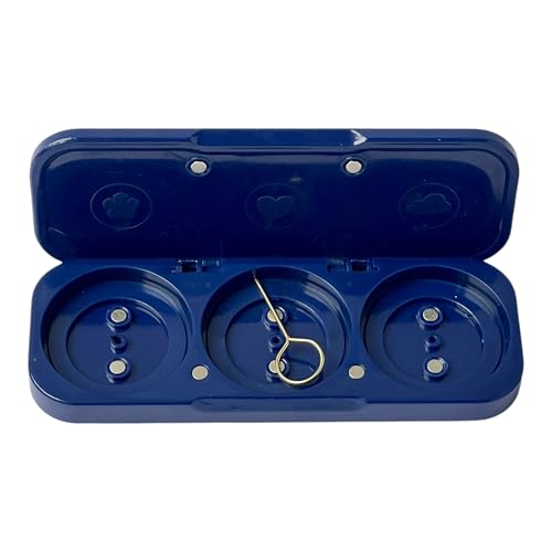 Solid Perfume Discovery Set – 3 Fragrance Pods with Refillable Compact Case (Leather, Tuberose, Fig) – Vegan, Alcohol Free & All Natural Solid Cologne Perfume Balm – Travel Friendly