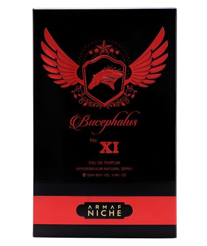 Armaf Bucephalus XI for Men Eau de Parfum Spray, 3.4 Ounce