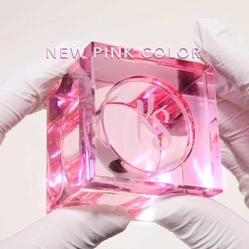 KIARA SKY Professional Nails Spill-Proof Dappen Dish with Lid for Holding Acrylic Liquid Monomer - Pink